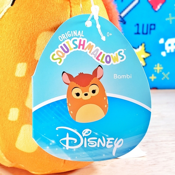 Squishmallow Bambi the Fawn 5" UltraSoft Stuffed Disney Pixar Movie Plush NWT - Picture 10 of 12